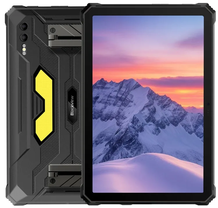 Планшет Blackview Tab Active 10 Pro 10.95" 12ГБ, 512ГБ, 5G, 30000мА•год, Android, чорний UA