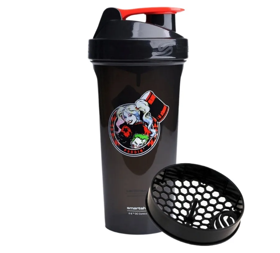 Шейкер спортивний SmartShake пластик 800 мл Чорний