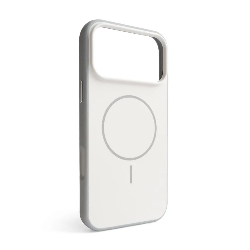 Чохол Soft Matte MagSafe TPU 17 Pro Max білий