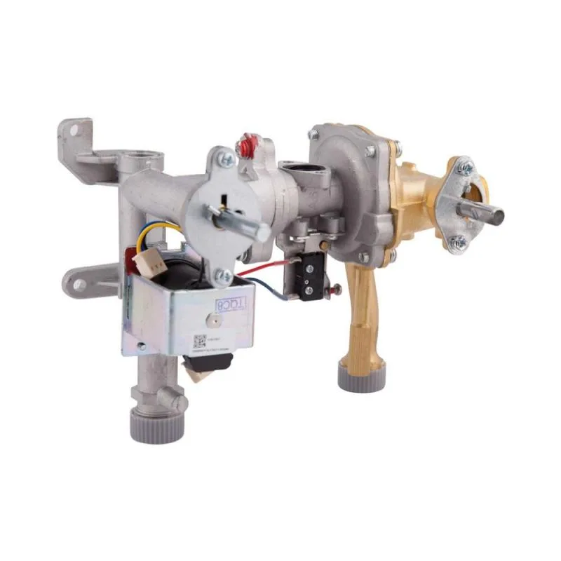 Газо-водяний блок 1/2" Thermo Alliance латунь/алюміній 170х150х180 мм