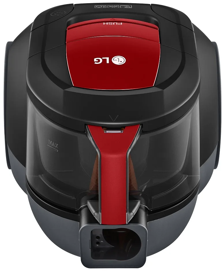 Пилосос LG 650 Вт телескопічна труба червоний 1,1 л для сухого прибирання