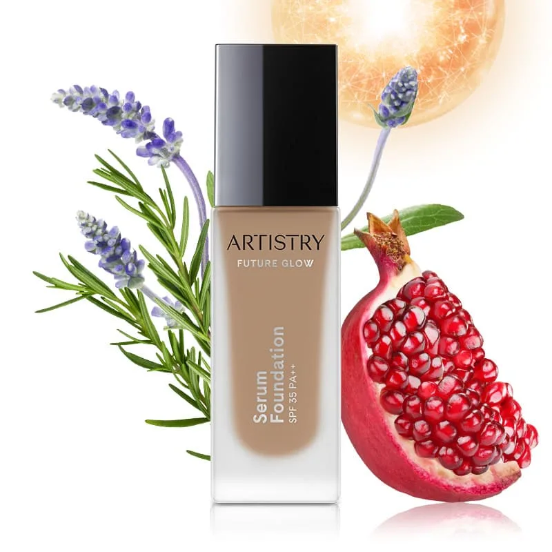 Artistry™ Future Glow™ Тональна основа-сироватка для обличчя з SPF 35 PA++ 302 Almond Амвей