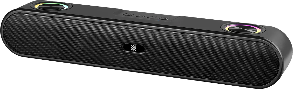 Акустика Defender 2 канали 16 Вт Bluetooth 5.3 Чорна 65х65х370 мм