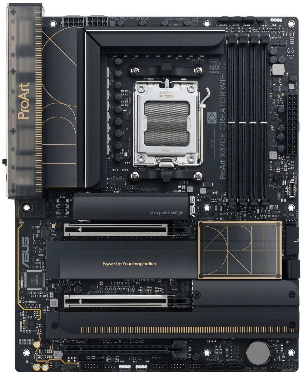 Материнcька плата ASUS PROART X870E-CREATOR WIFI sAM5 X870E 4xDDR5 M.2 HDMI Wi-Fi BT ATX