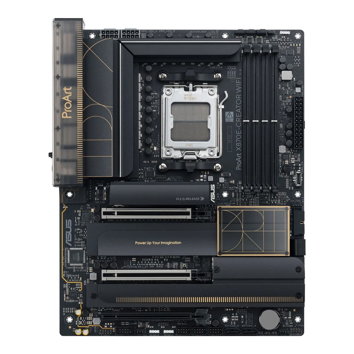 Материнcька плата ASUS PROART X870E-CREATOR WIFI sAM5 X870E 4xDDR5 M.2 HDMI Wi-Fi BT ATX