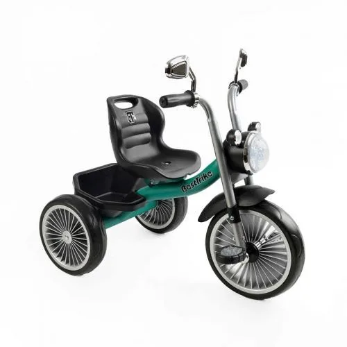 Трехколесный велосипед Best Trike с корзиной для детей Стальная рама EVA колеса 10 8 дюймов