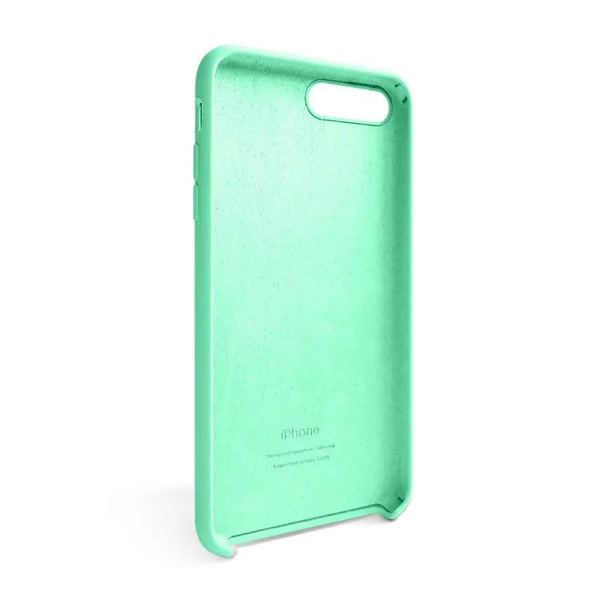 Чохол Silicone для Apple iPhone 7 Plus 8 Plus силікон бірюзовий