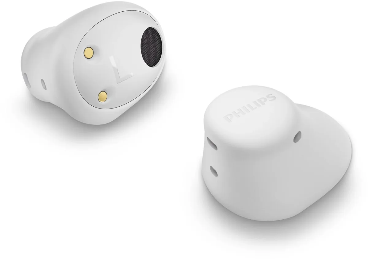 Наушники TWS Philips TAT2149 BT 5.4, IPX4, SBC, Сенсорное управление, Микрофон, Белый