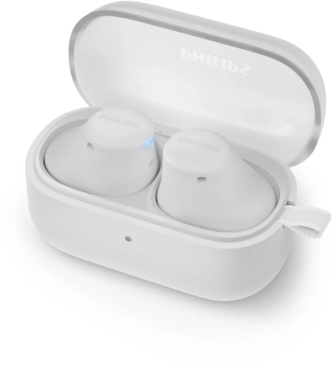 Наушники TWS Philips TAT2149 BT 5.4, IPX4, SBC, Сенсорное управление, Микрофон, Белый
