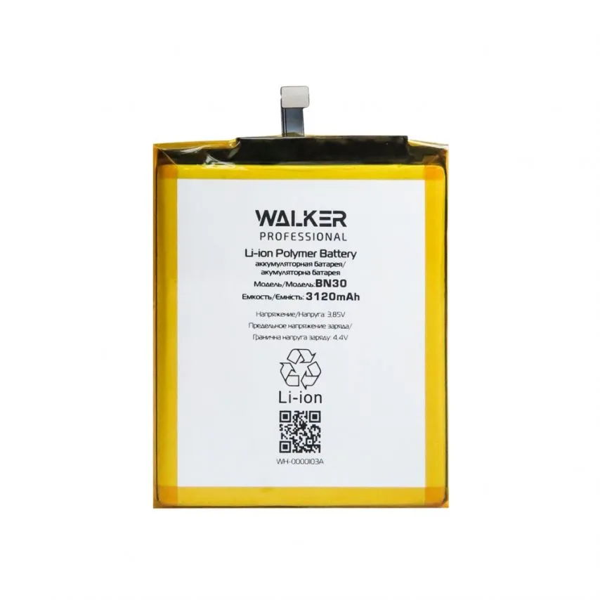 Акумулятор WALKER 3120mAh для Xiaomi Redmi 4A 3.85V Original