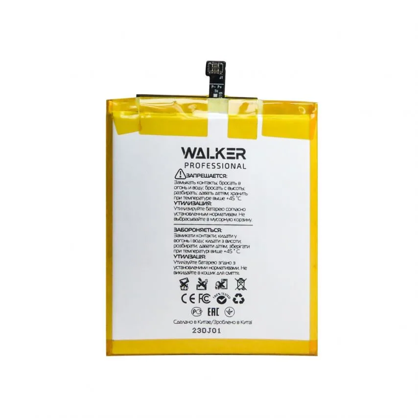 Акумулятор WALKER 3120mAh для Xiaomi Redmi 4A 3.85V Original
