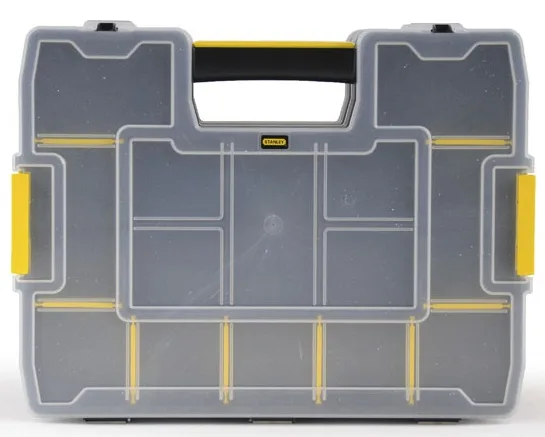 Органайзер Stanley Sort Master Junior 14 відділень пластиковий контейнер для інструментів та деталей