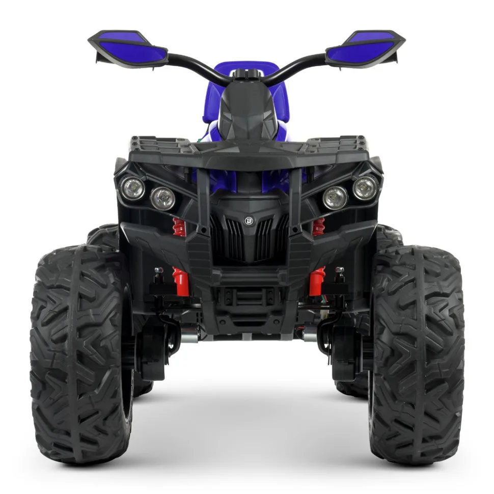 Дитячий електроквадроцикл Bambi Racer шкіра 103х70х71 см коричневий до 30 кг