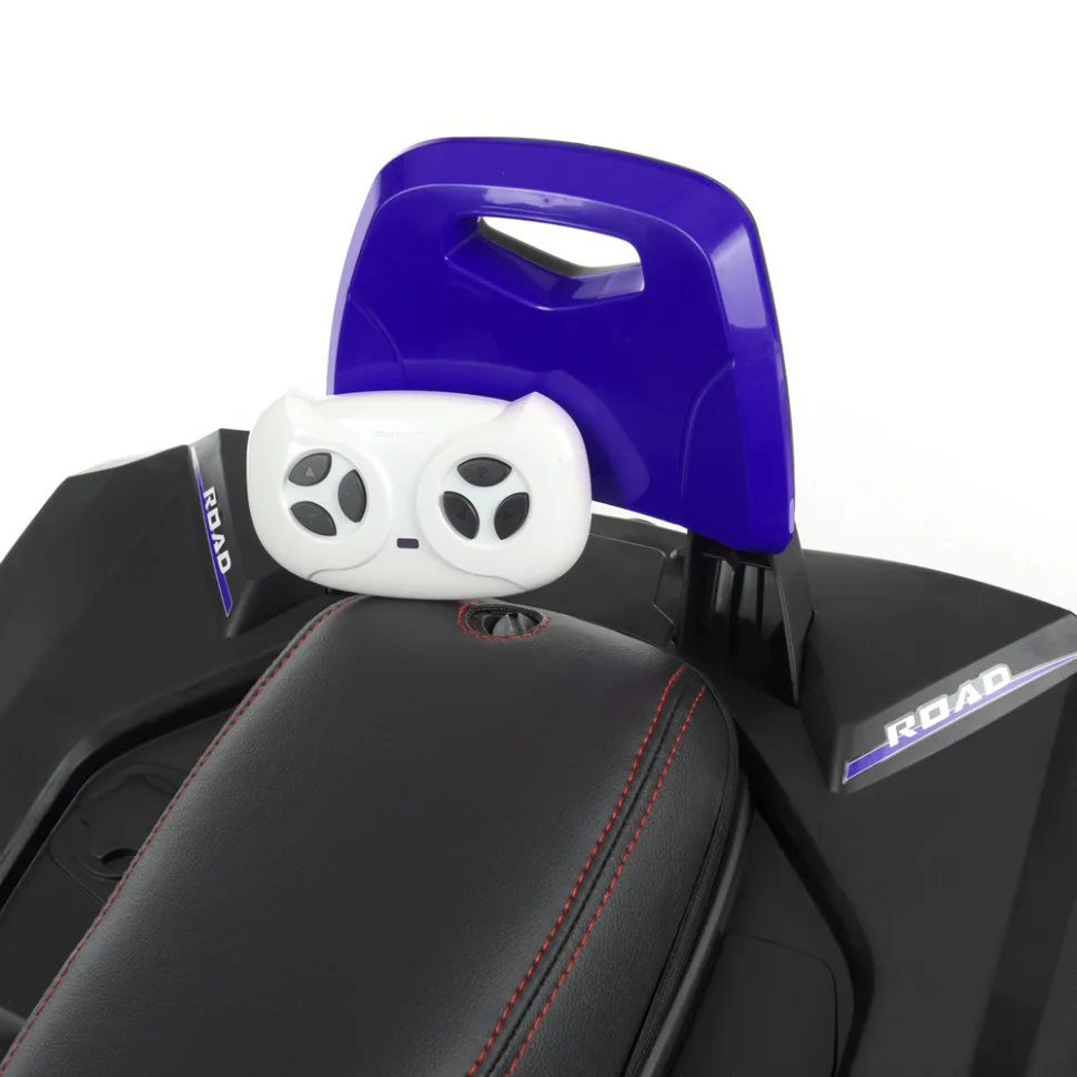 Дитячий електроквадроцикл Bambi Racer шкіра 103х70х71 см коричневий до 30 кг