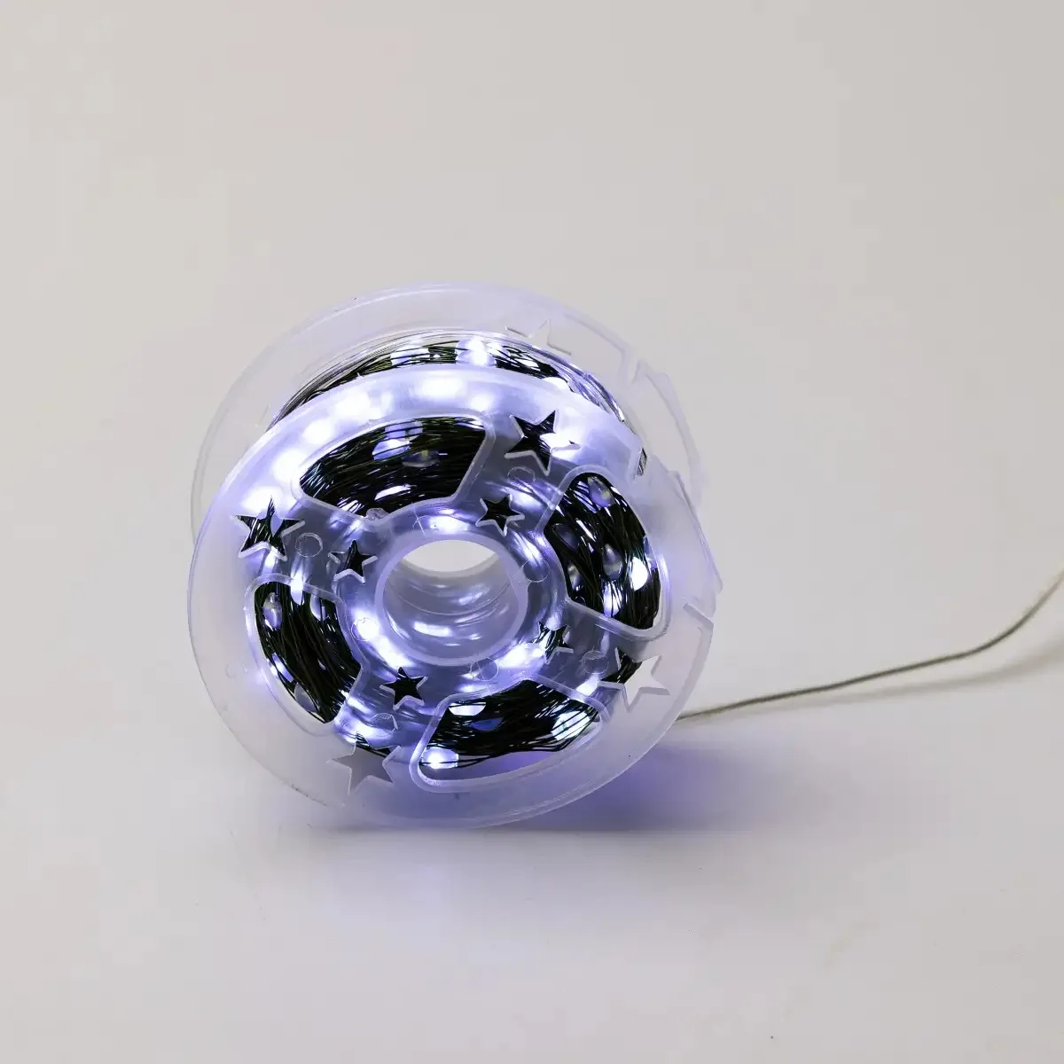 Гірлянда світлодіодна 50 м 500 led біла крапля зелений дріт на пульті