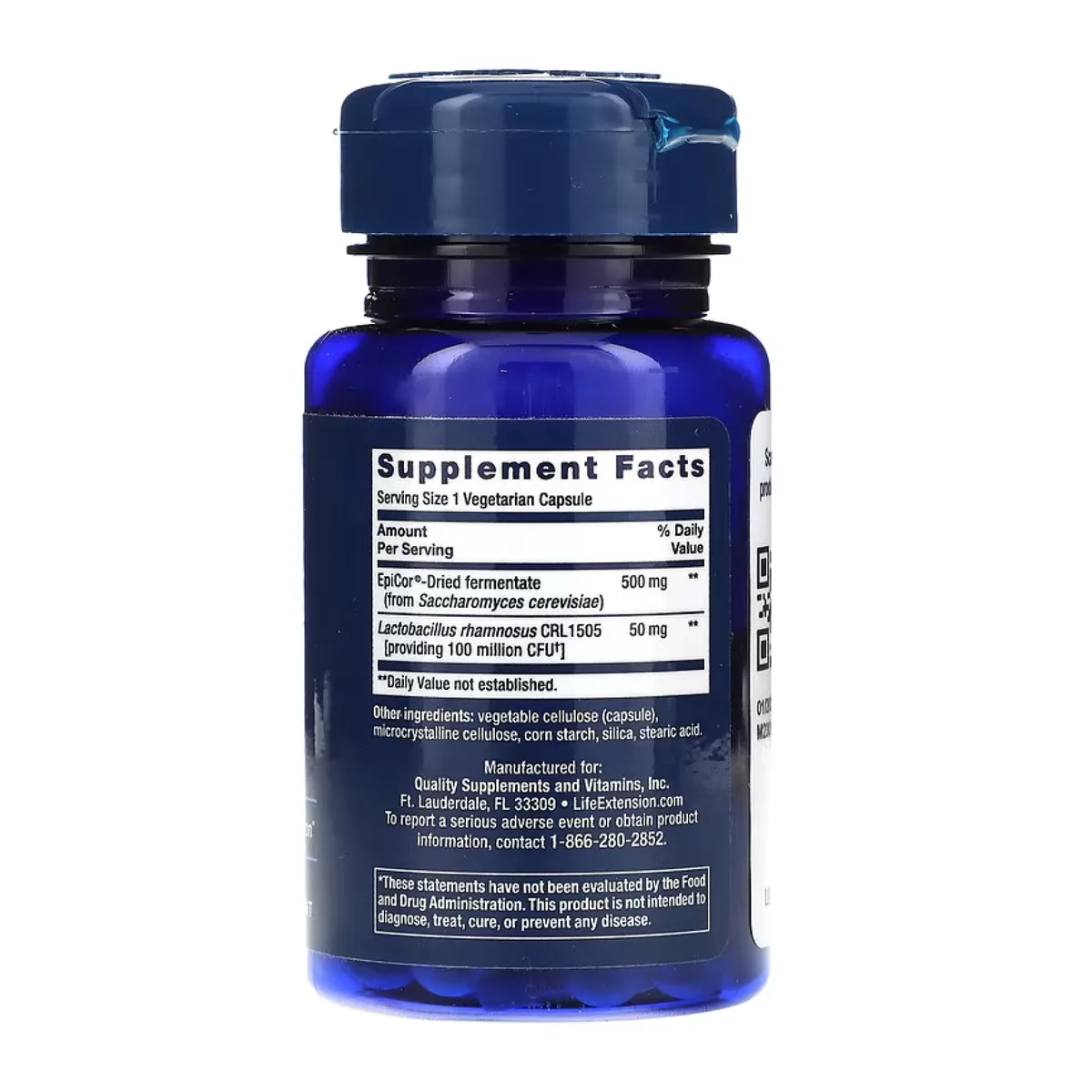 Пробіотик для імунного захисту FLORASSIST Probiotic Immune Nasal Defense 30 капсул без глютену та ГМО.