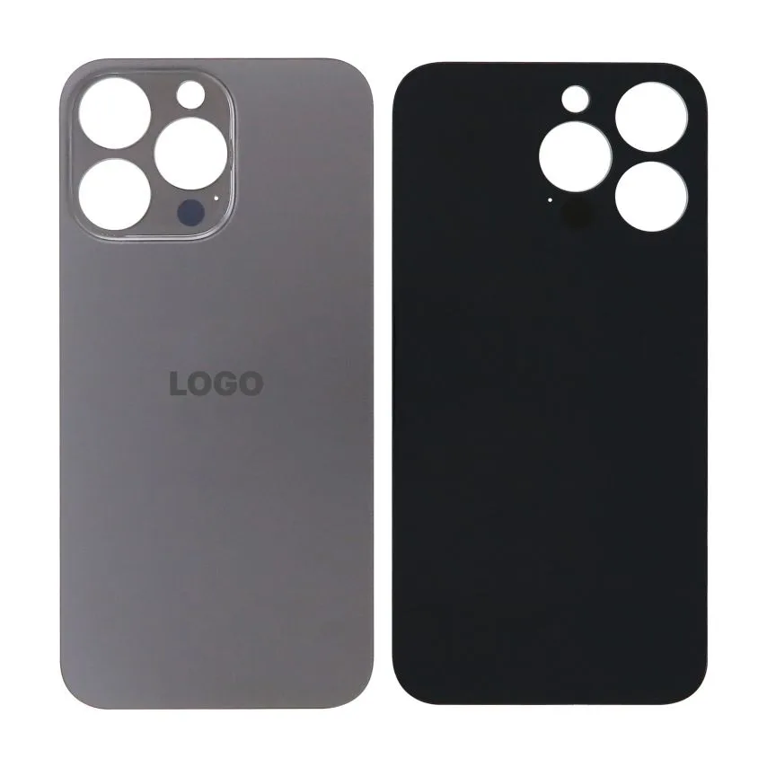 Задня кришка Apple iPhone 13 Pro Original Quality чорна великий виріз під камеру
