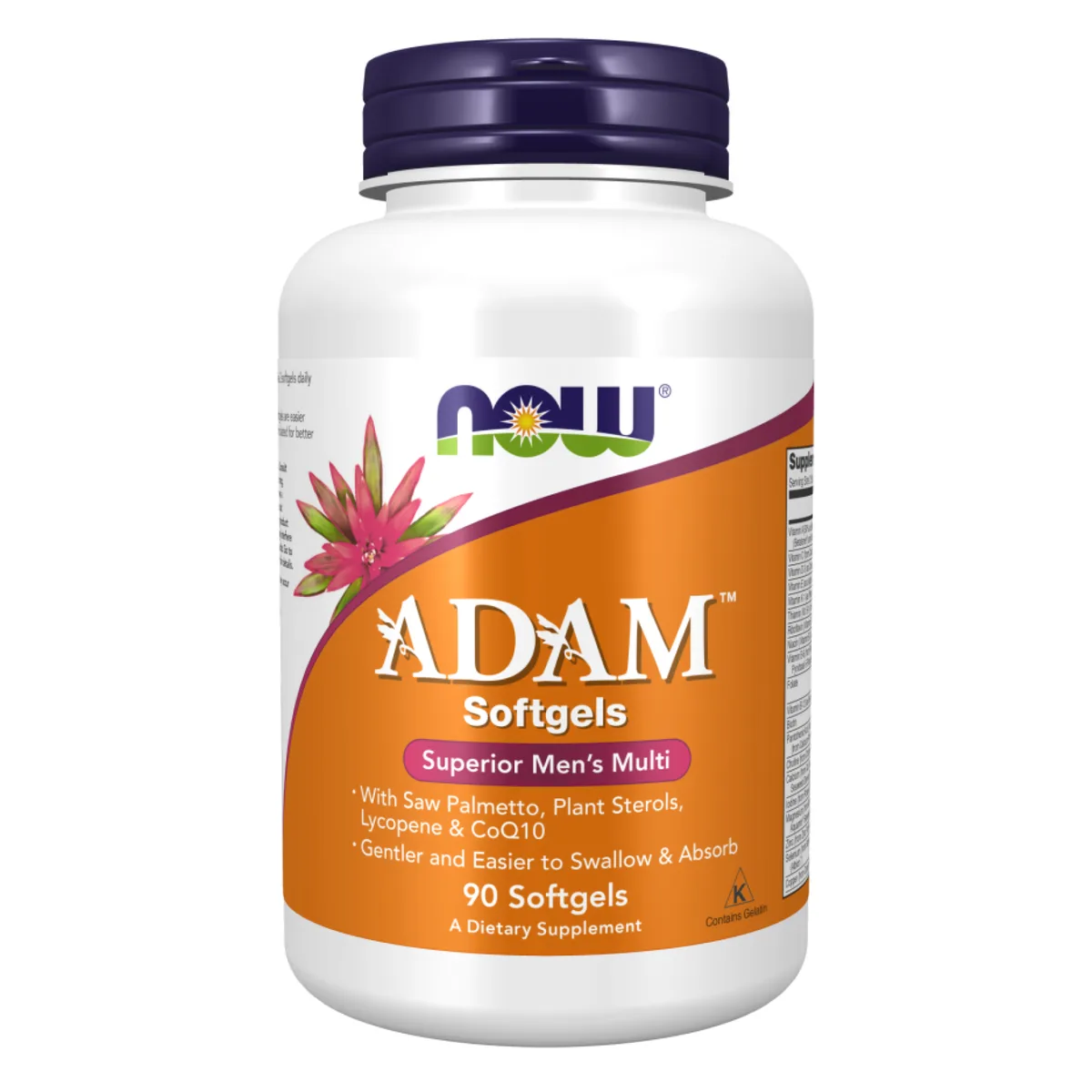 Мужской мультивитаминный комплекс Now Foods Adam 90 капсул софтгелс