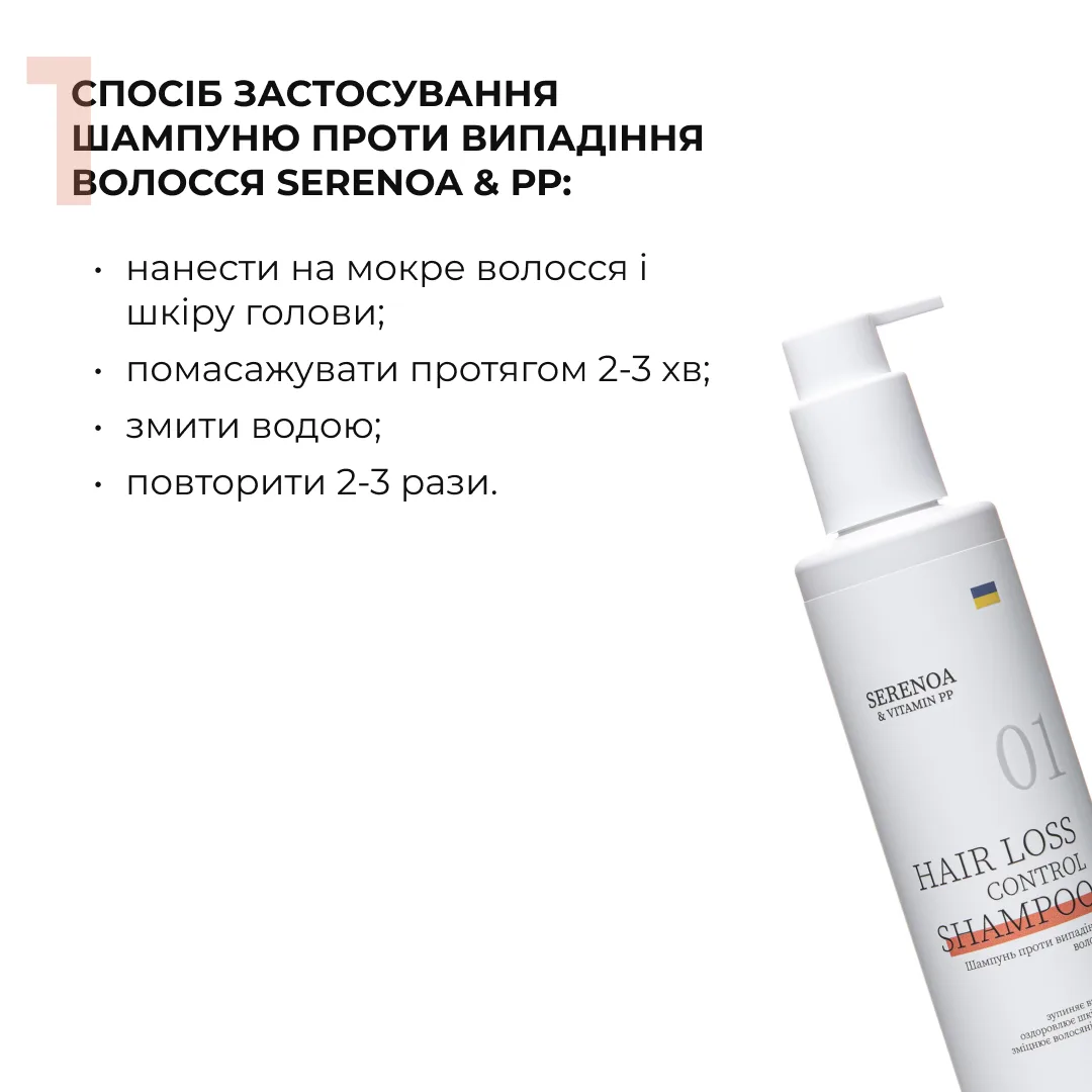 Комплекс Serenoa & РР Hair Loss Control + Натуральна маска Bamboo