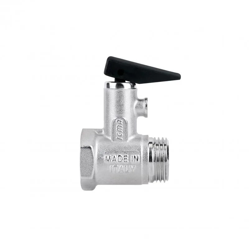 Запобіжний клапан 1/2" Icma GS09 латунний 8 бар