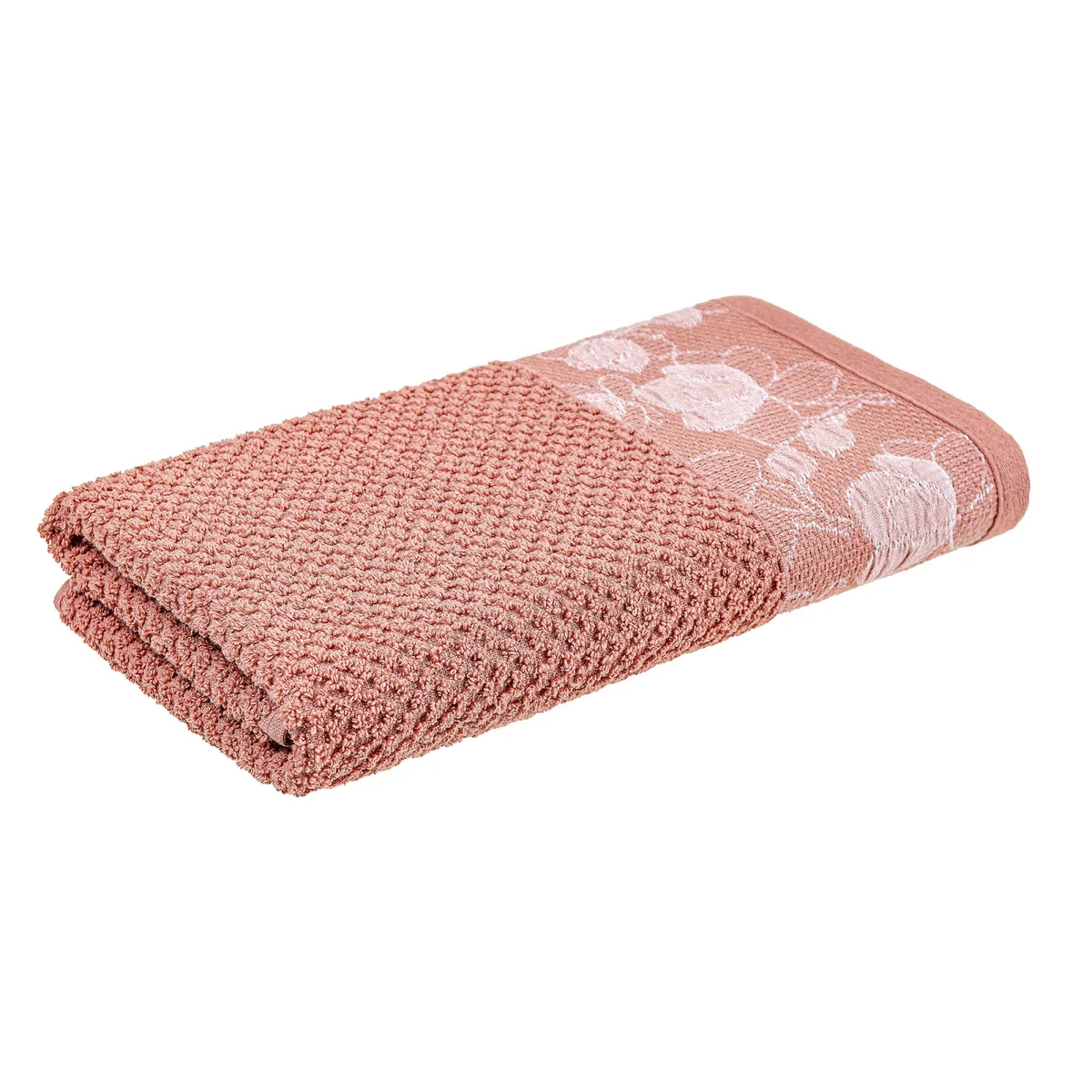 Махровий рушник Home Line 50х90 см Бавовна Коричневий