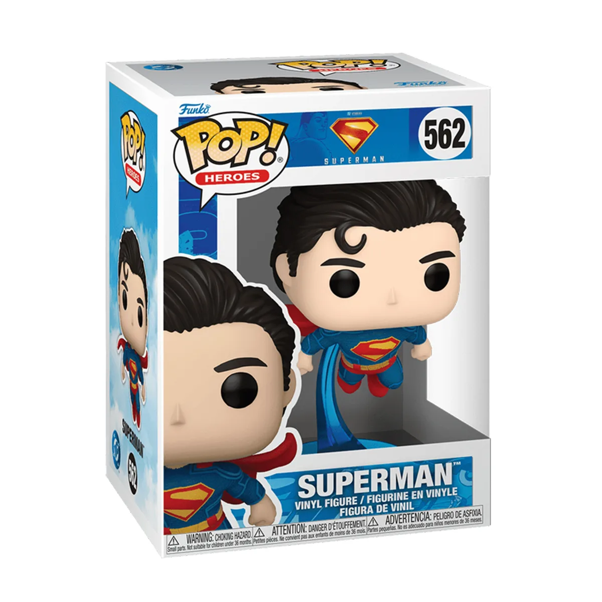 Ігрова фігурка Funko Pop! вініл 11,4 см Супермен у польоті серія DC