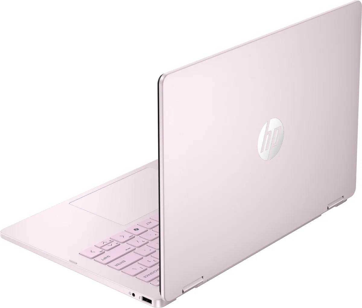 Ноутбук HP 14" IPS Touch 16GB SSD 1TB рожевий