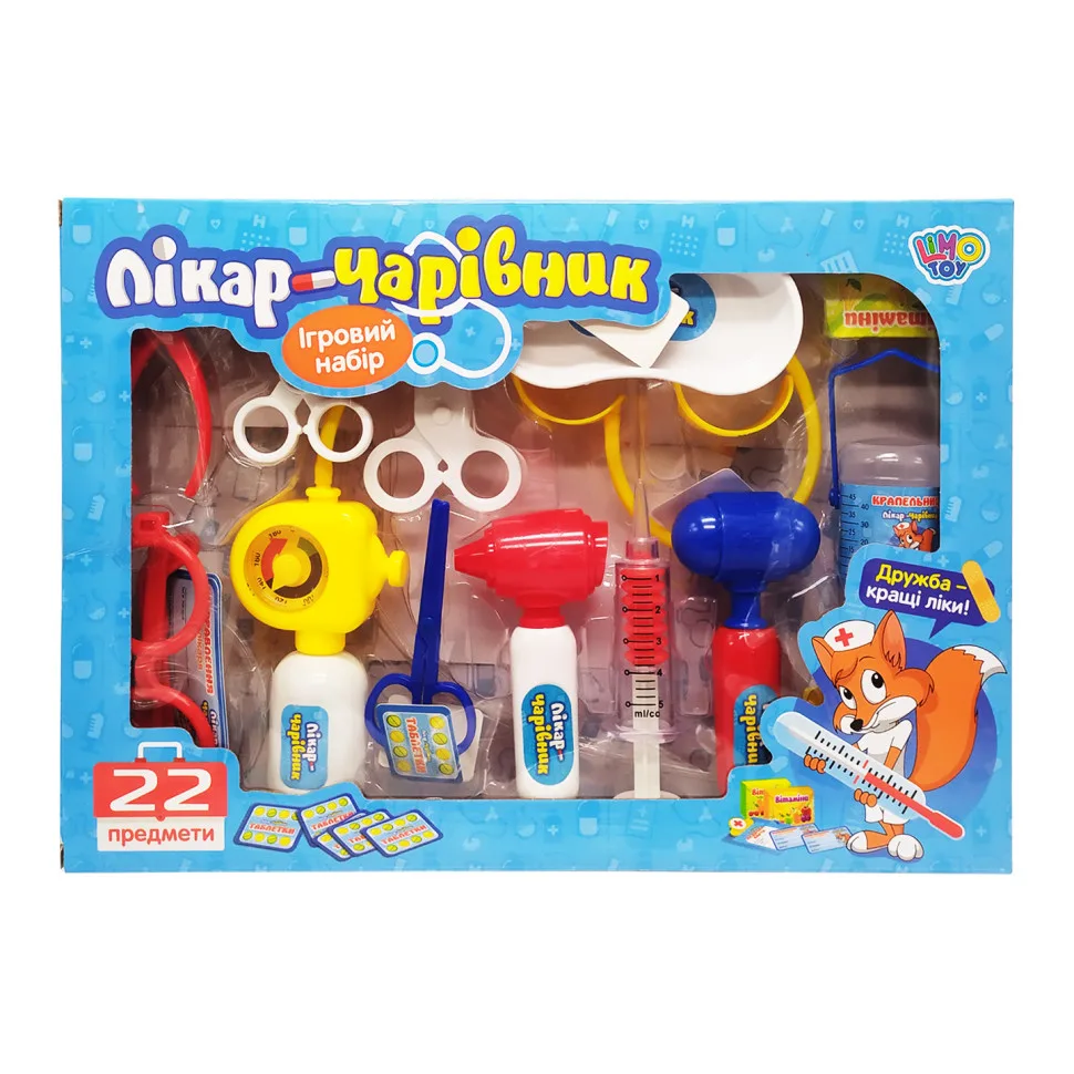 Игровой набор Доктор Limo Toy Пластик 22 предмета Многоцветный