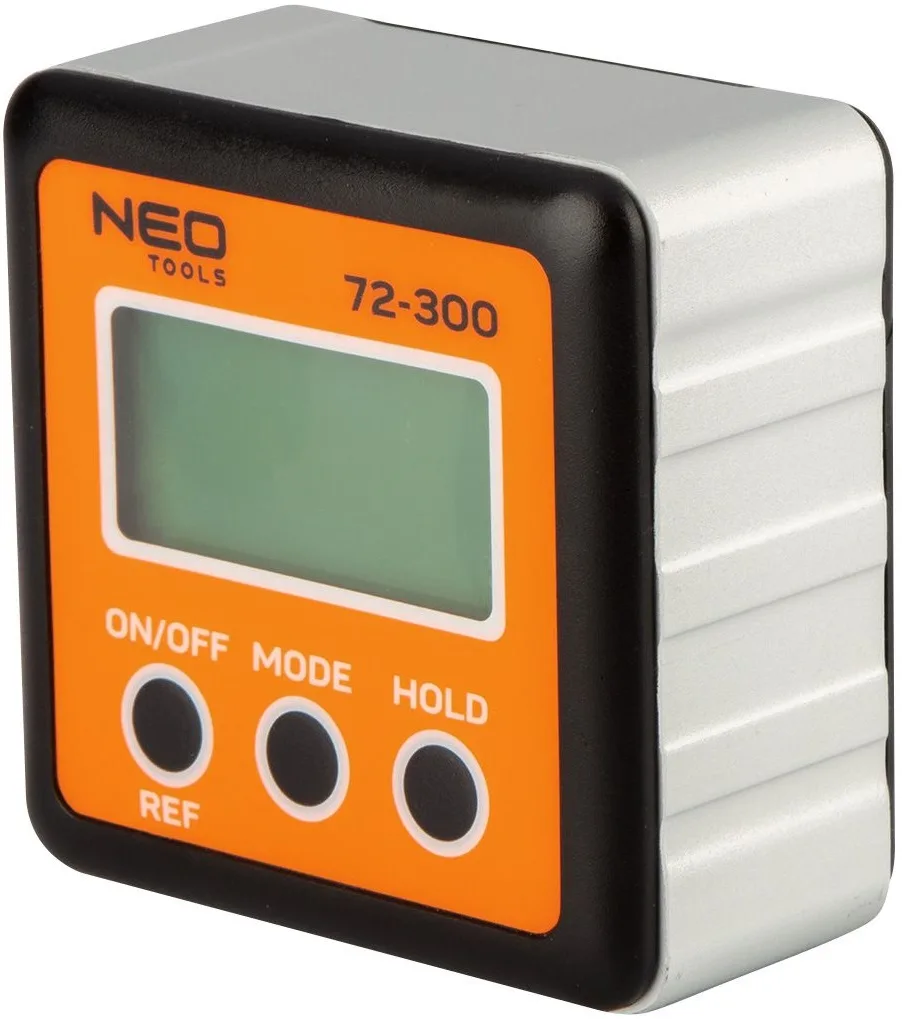 Кутомір Neo Tools, точність ±0.1°, 4 режиму вимірювання, магнітний.