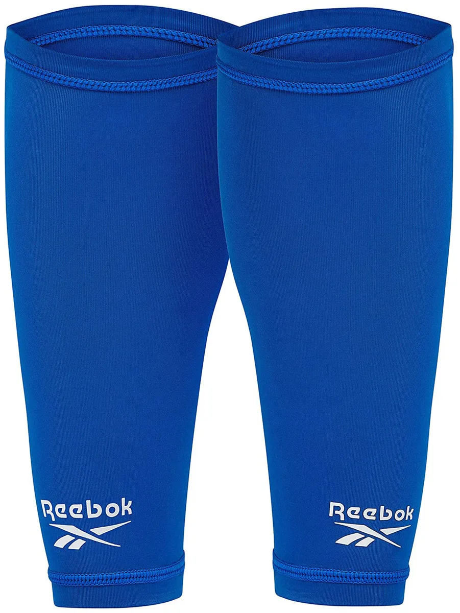 Компресійні рукави для литок Reebok XL Поліестер Еластан синій