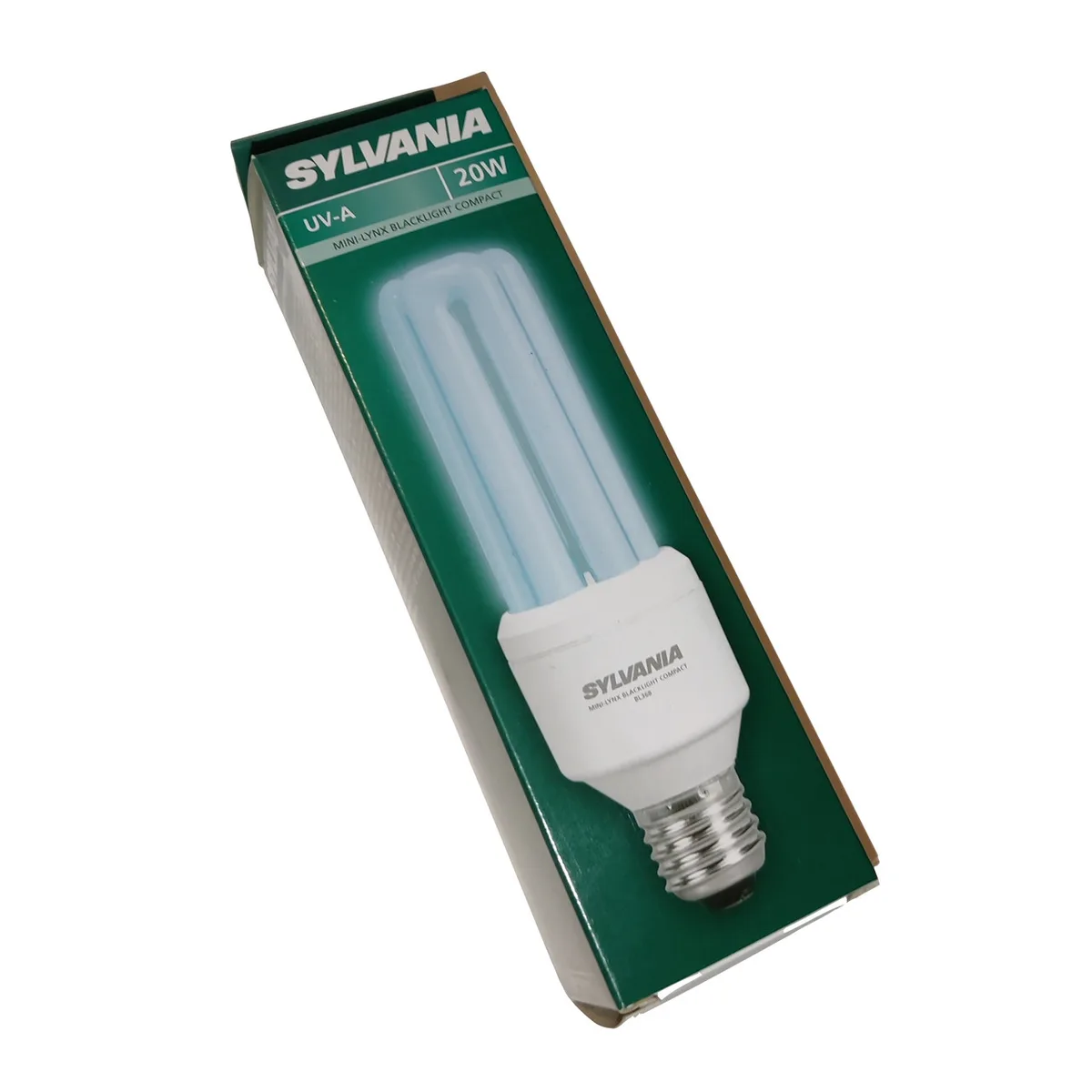 УФ лампа Silvania 20W E27 165х135 мм Чорна