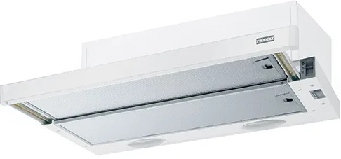 Телескопічна витяжка Franke Flexa FTC612WHV2, 60 см, 702 м3/год, біла.