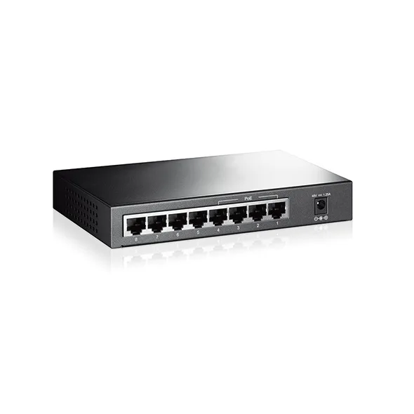 Комутатор TP-LINK TL-SF1008P 8xFE (8xPoE), 65Вт, Некерований