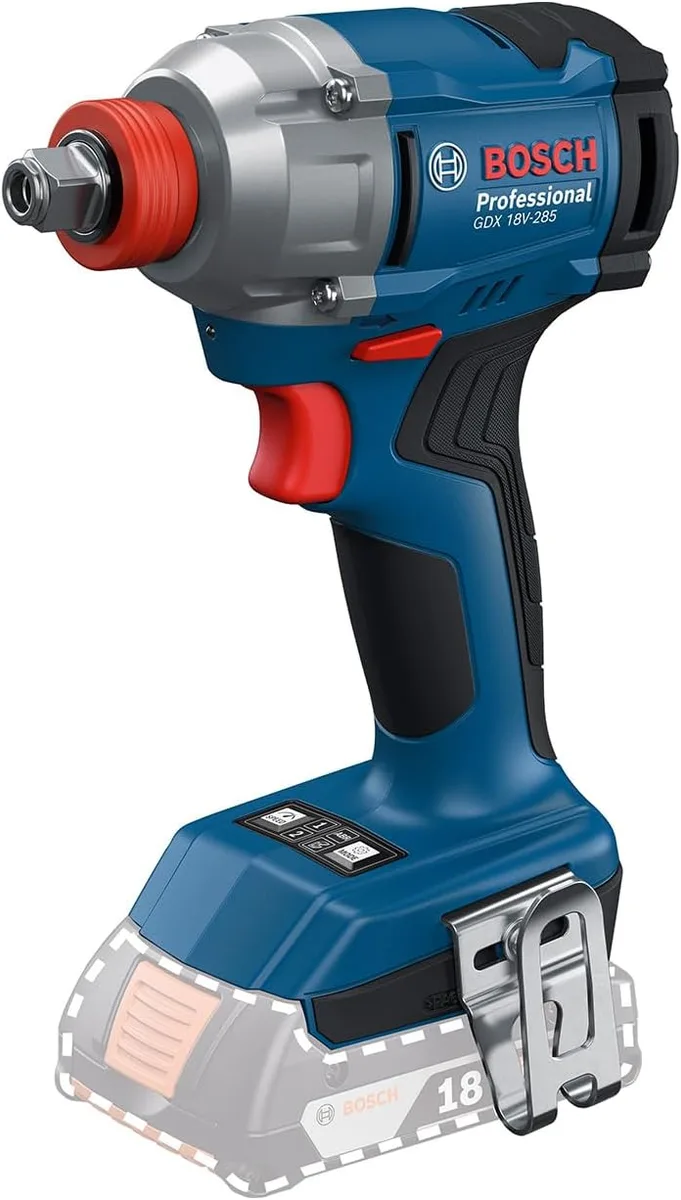 Гайковерт ударний акумуляторний Bosch 18В квадрат 1/2" 285Нм 1.1кг