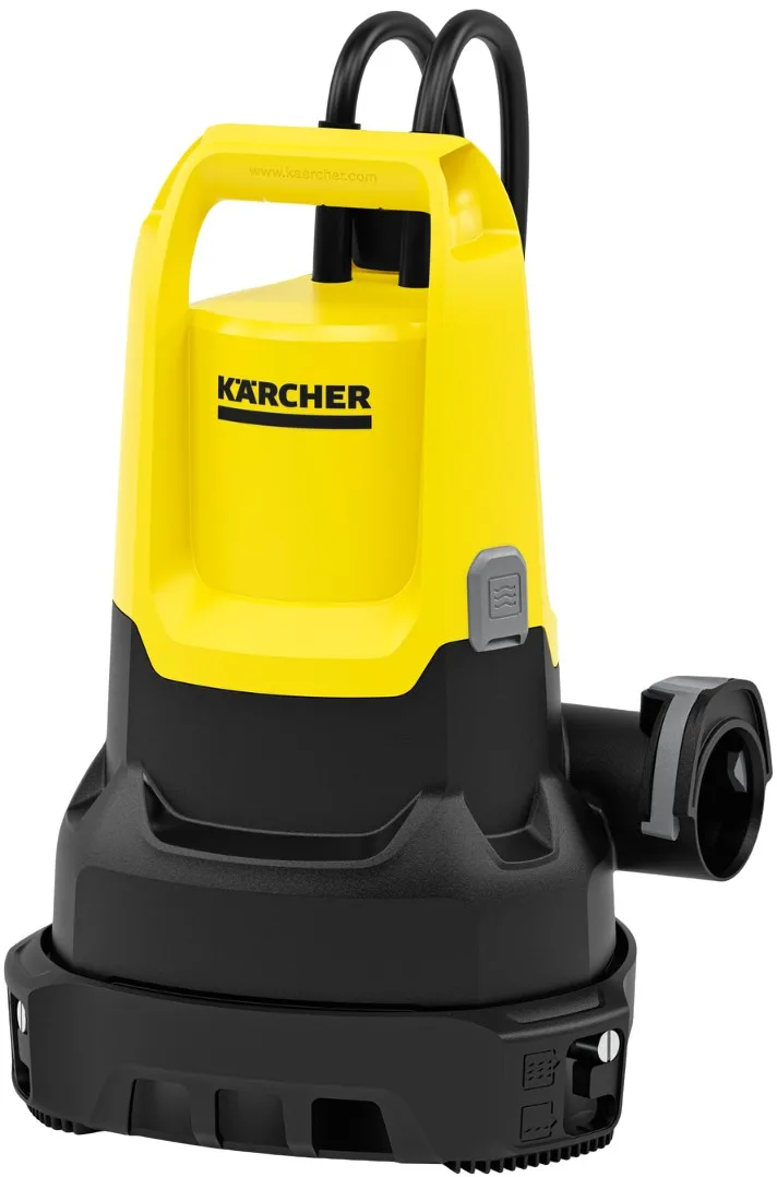 Дренажний насос Karcher SP 16.000 Dual, 550 Вт, продуктивність 16 куб. м/год, максимальна висота підйому 9 м, глибина занурення 7