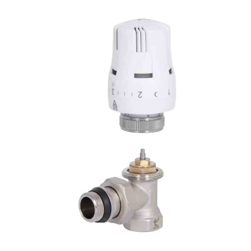 Термостатичний набір Thermo Alliance TAS352W15 кутовий 1/2" латунь 185х125х85 мм