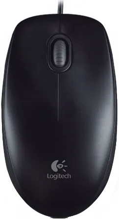 Миша Logitech USB оптична чорна середня 800 dpi