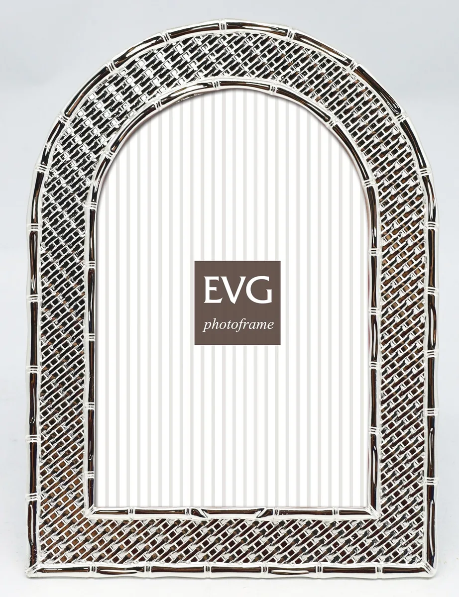 Фоторамка EVG метал 10х15 см срібляста