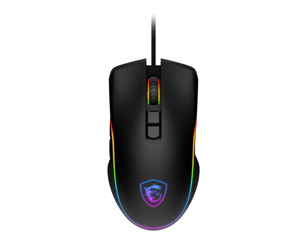 Миша MSI FORGE GM300, RGB, USB-A, чорний