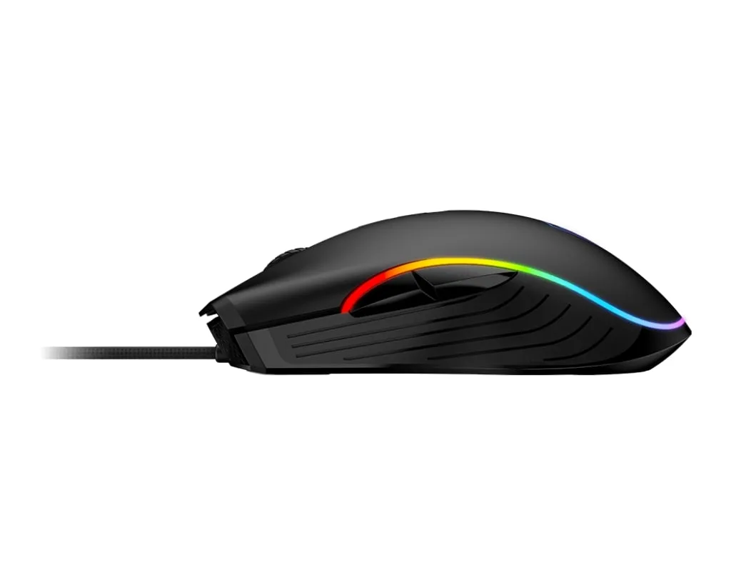 Миша MSI FORGE GM300, RGB, USB-A, чорний