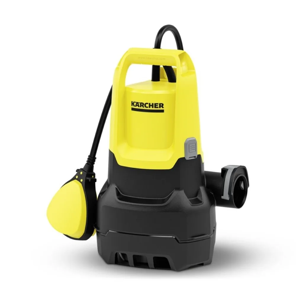 Дренажний насос Karcher 280Вт 9500лгод глибина 7м для чистої та забрудненої води