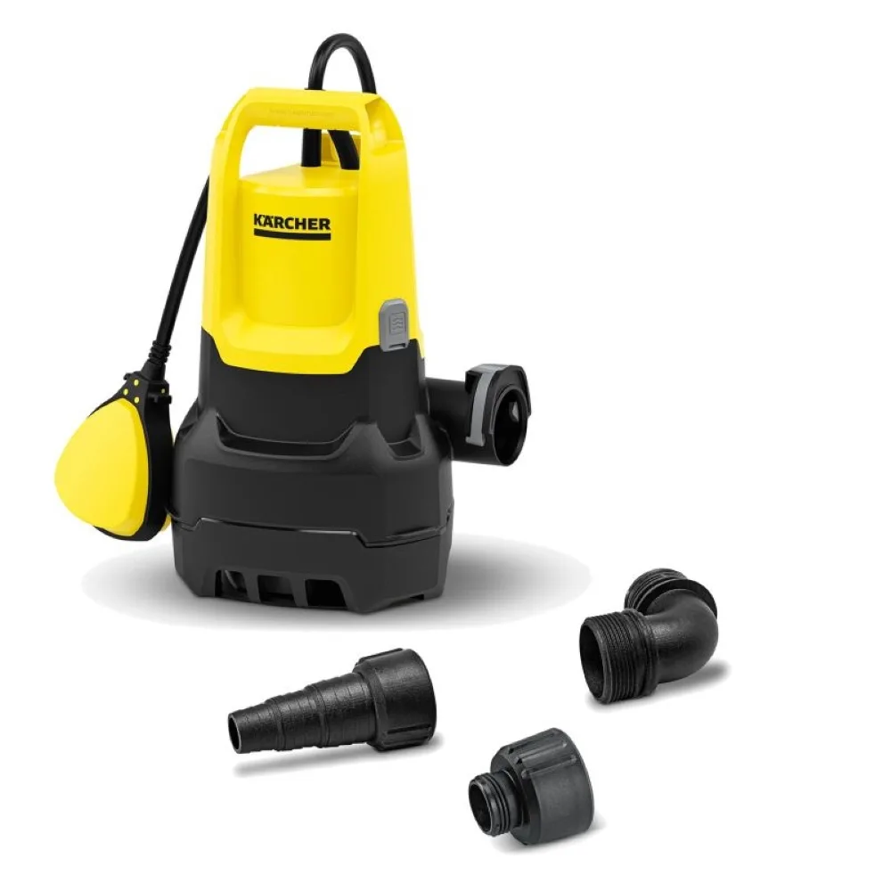 Дренажний насос Karcher 280Вт 9500лгод глибина 7м для чистої та забрудненої води