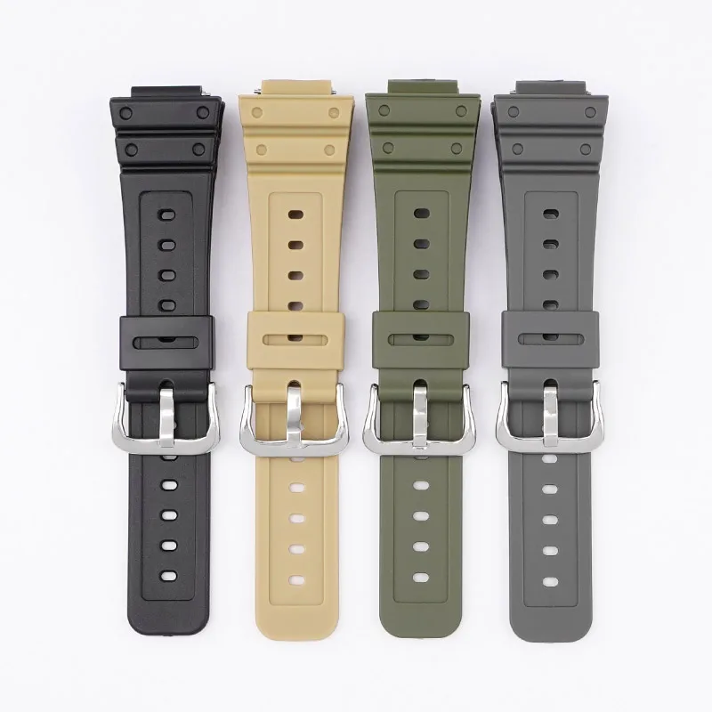 Ремінець Casio поліуретановий 20,2 см бежевий