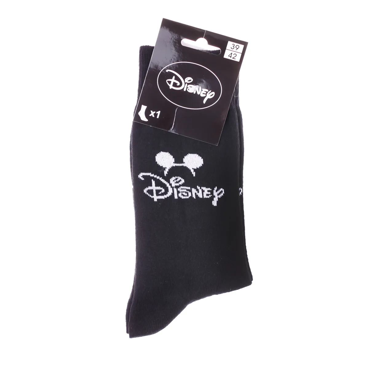 Шкарпетки DISNEY MICKEY 77% бавовна 39-42 чорний