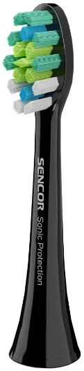 Насадка для зубной щетки Sencor 2 шт W форма Черная