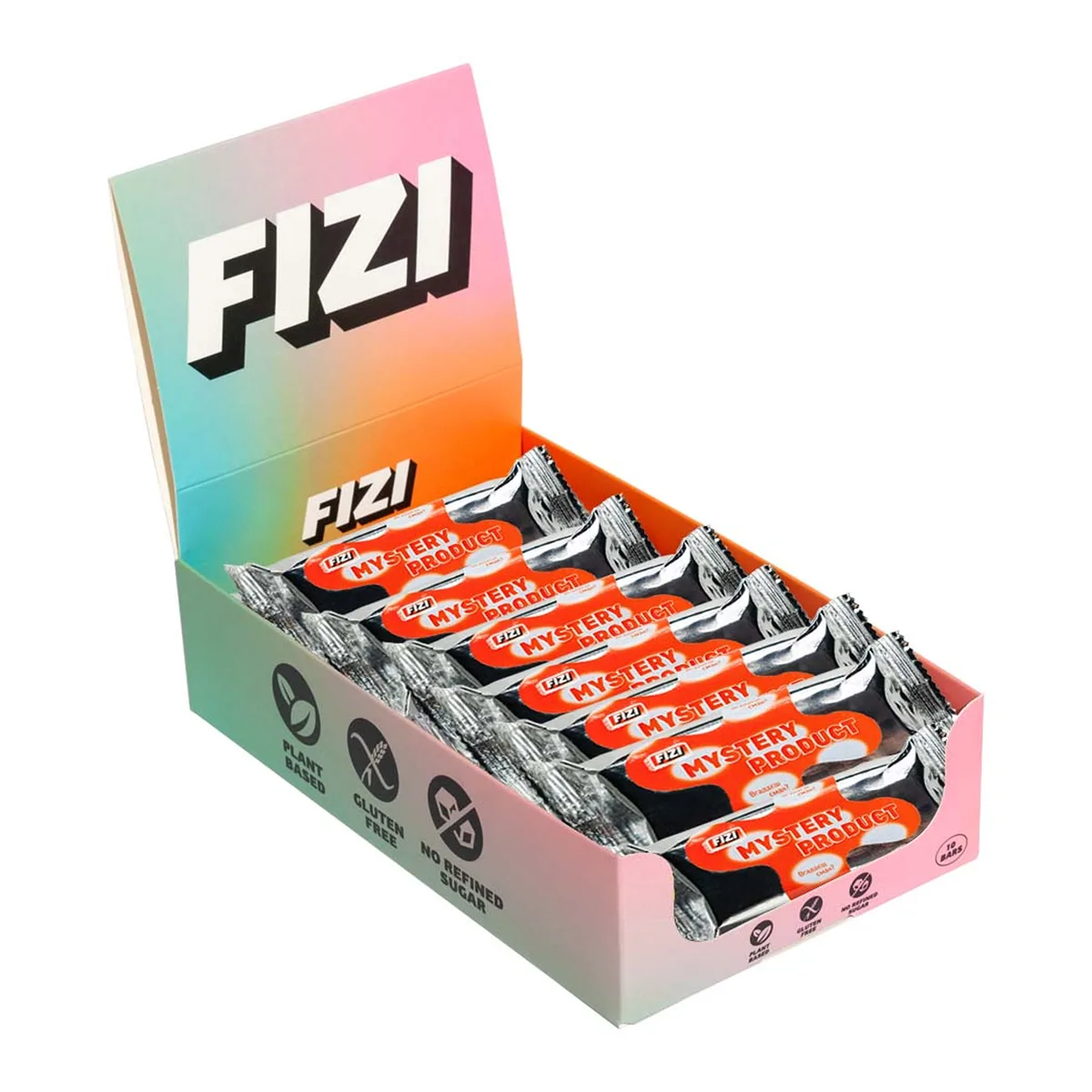 FIZI Mystery продукт 10x45 г арахісовий міндальний соєвий лецитин