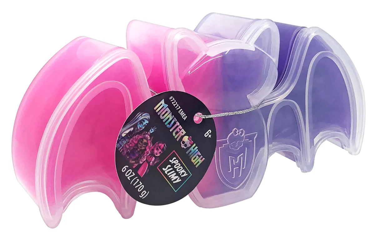 Слайм Cra-Z-Art Monster High Кажан на русский язык будет звучать так: "Слайм Cra-Z-Art Монстр Хай Кажан".
