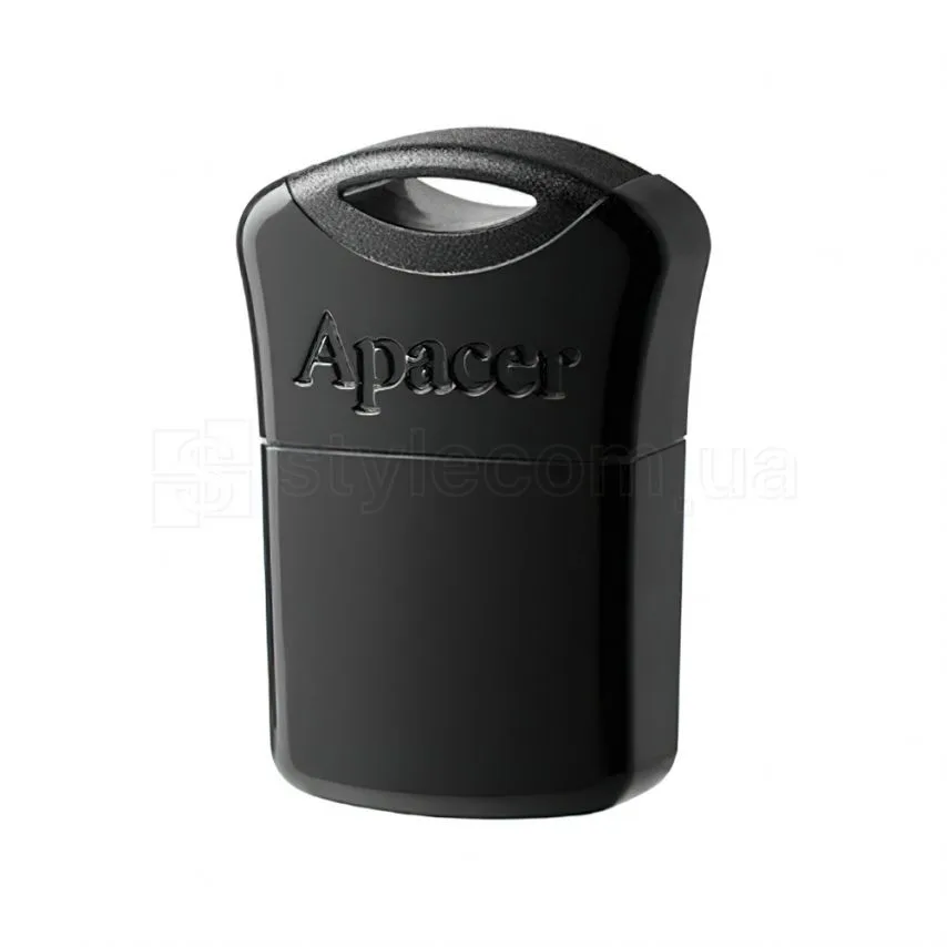 Флеш-пам'ять USB Apacer 64Гб пластик чорна з кришкою