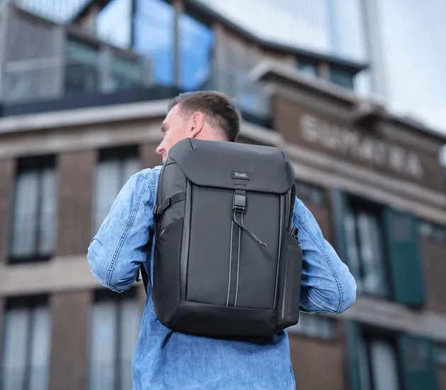 Рюкзак Trust Jersey Travel 17", чорний