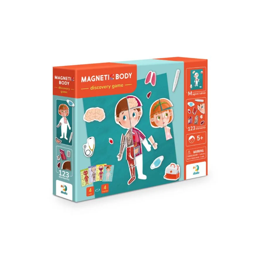 Розвиваюча магнітна гра DoDo Toys магнітна планшетка 29,5х37,5 см для дітей 5+